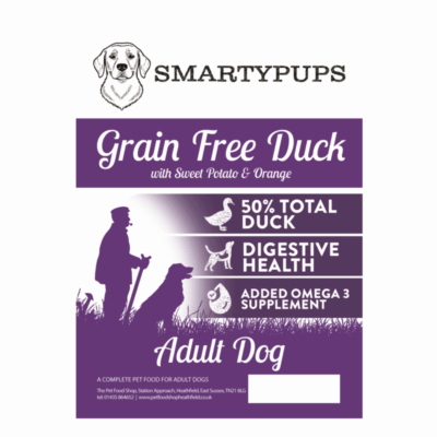 Smartypups Grain Free Adult Dog Duck