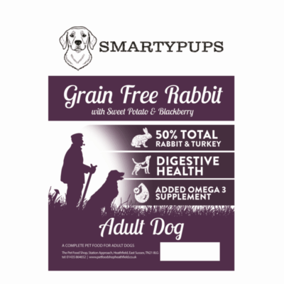Smartypups Grain Free Adult Dog Rabbit