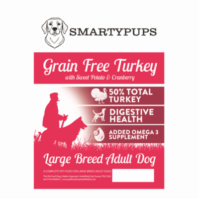 Smartypups Grain Free Adult Dog Large Breed Turkey