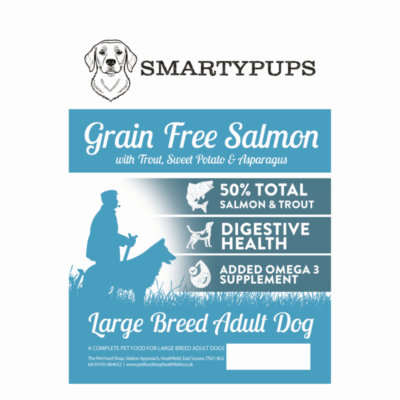 Smartypups Grain Free Adult Dog Large Breed Salmon
