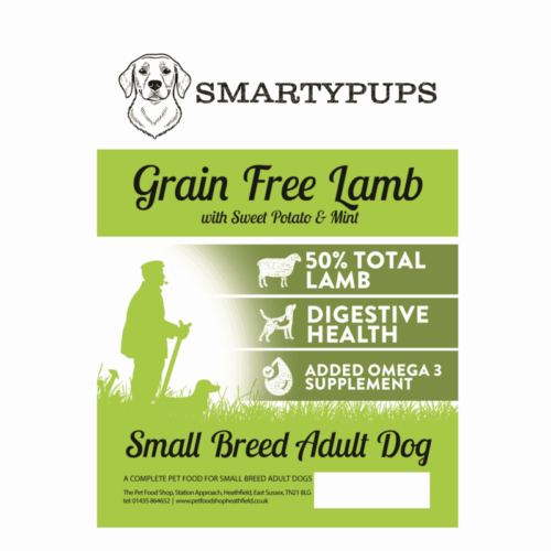 Smartypups Grain Free Adult Dog Small Breed Lamb
