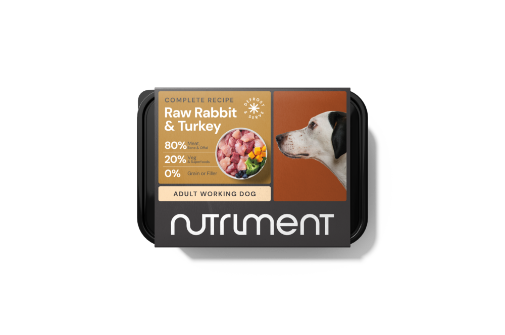 Nutriment Rabbit & Turkey Formula 500g Tray - Product Image