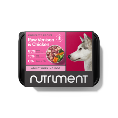 Nutriment Venison & Chicken Formula 500g Tray - Product Image