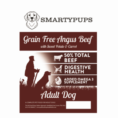 Smartypups Grain Free Adult Dog Angus Beef