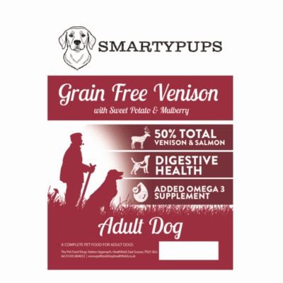 Smartypups Grain Free Adult Dog Venison