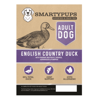 Smartypups Superfood 65 Adult Dog English Country Duck