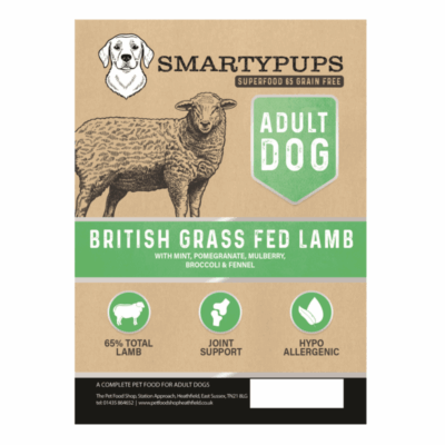 Smartypups Superfood 65 Adult Dog British Grass Fed Lamb