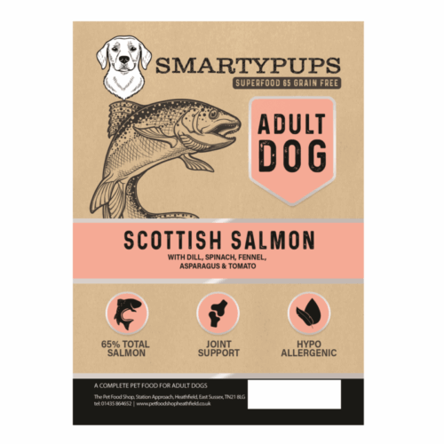 Smartypups Superfood 65 Adult Dog Scottish Salmon