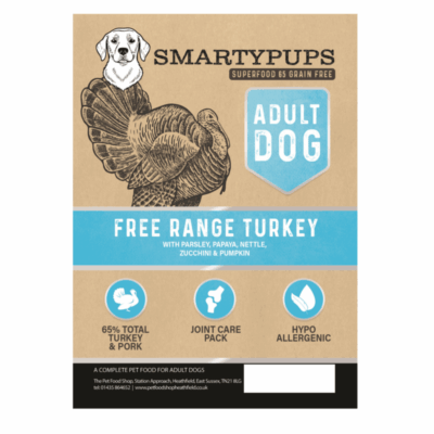 Smartypups Superfood 65 Adult Dog Free Range Turkey