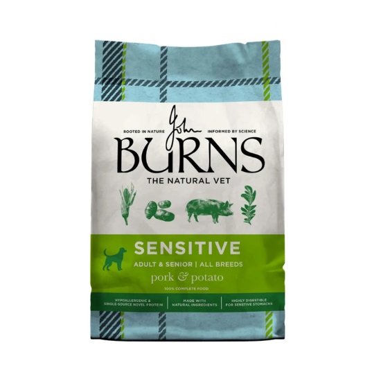 Burns Sensitive Pork & Potato Dry Dog Food