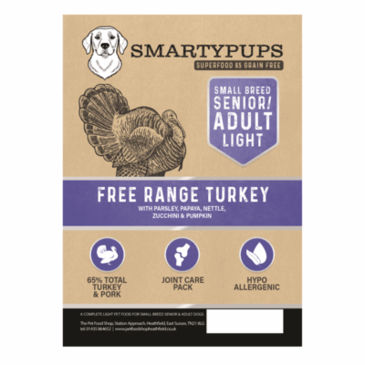 Smartypups Superfood 65 Senior/Light Small Breed Turkey