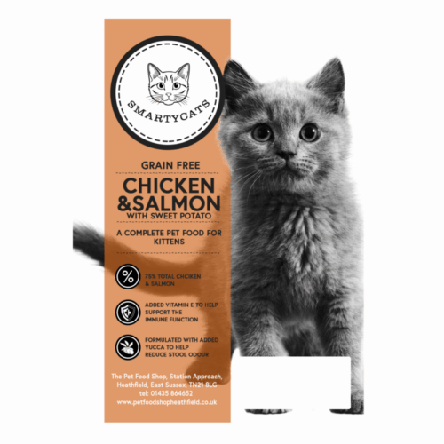 Smartycats Grain Free Kitten Chicken & Salmon
