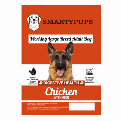 Smartypups Working Dog Chicken Large Breed 15kg