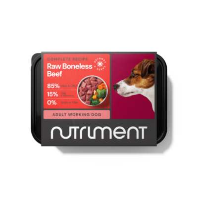 Adult Dog Boneless Beef 500g Tray - Product Image