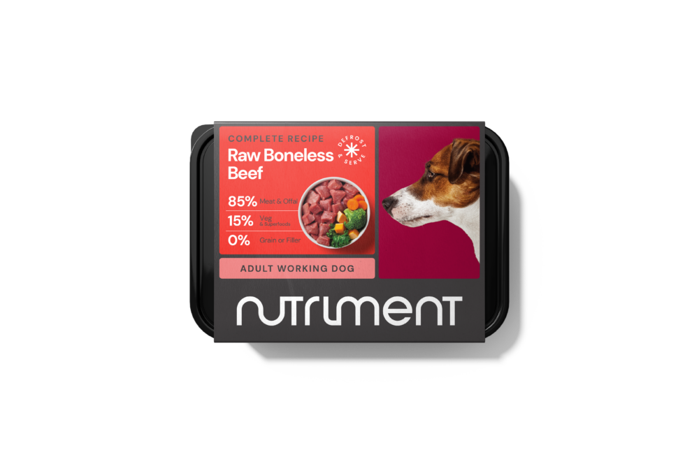 Adult Dog Boneless Beef 500g Tray - Product Image