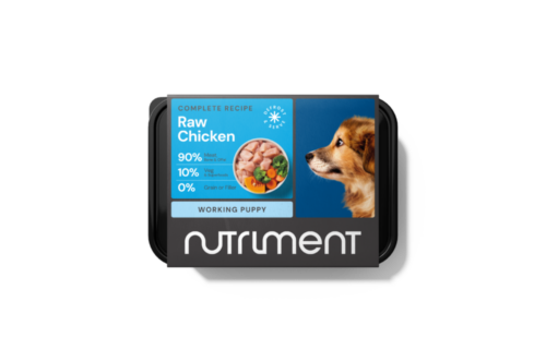 Nutriment Puppy Formula 500g Tray - Product Image