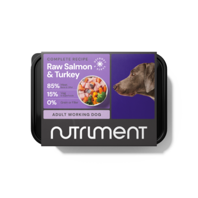 Nutriment Salmon & Turkey Formula 500g Tray - Product Image