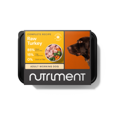 Nutriment Turkey Formula 500g Tray - Product Image