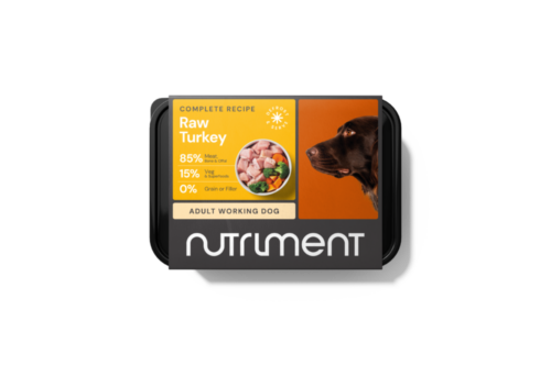 Nutriment Turkey Formula 500g Tray - Product Image