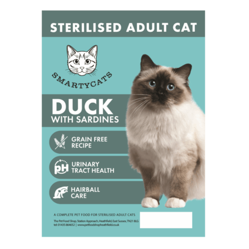 Smartypups Connoisseur Cat Duck With Sardines