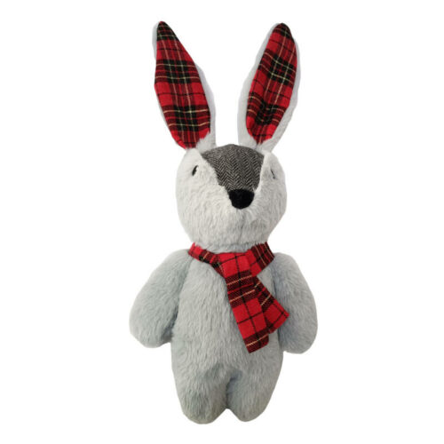 Happy Pet Luxury Christmas Rosie Rabbit Dog Toy