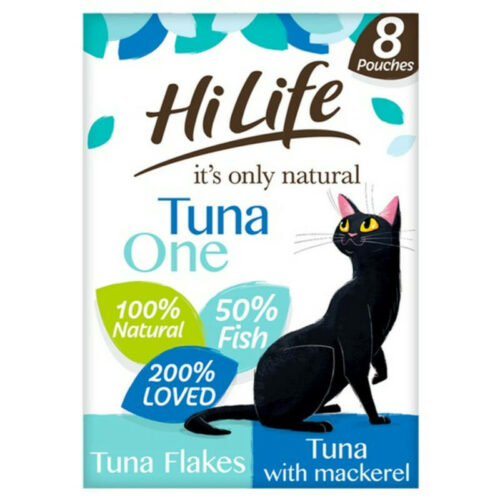 HiLife Its Only Natural The Tuna One In Jelly Wet Cat Food Pouches