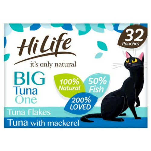 HiLife Its Only Natural The Tuna One In Jelly Wet Cat Food Pouches - Image 2