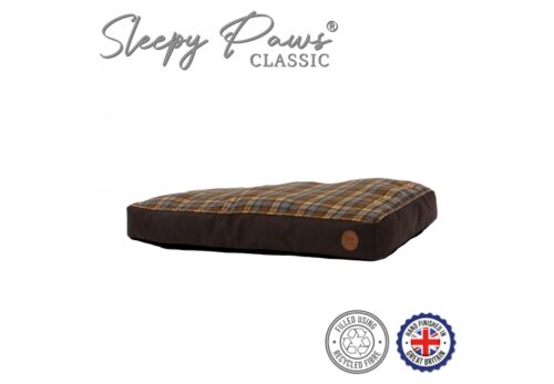 Ancol Brown & Blue Tartan Mattress - Image 2