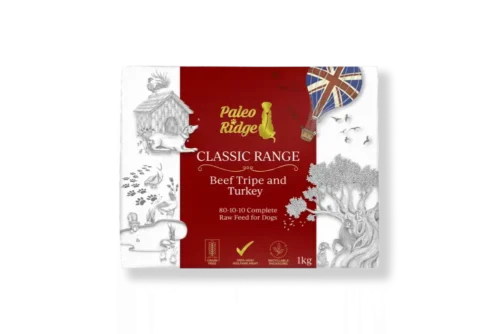 Paleo Ridge Classic Beef Tripe & Turkey 1kg