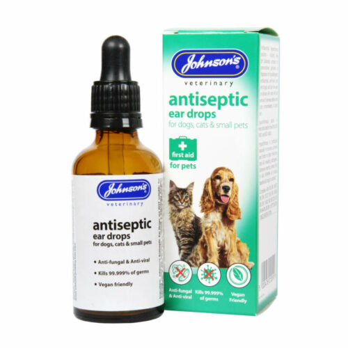 Johnsons Antiseptic Ear Drops 50ml - Image 2