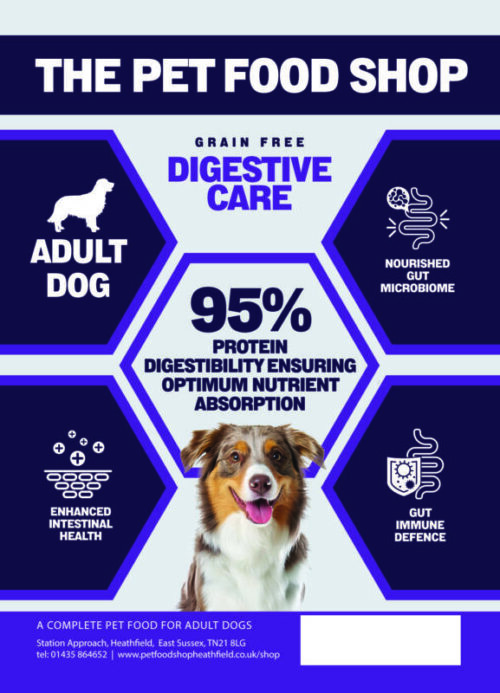 Grain Free Digestive Care Adult Dog Peptide Range