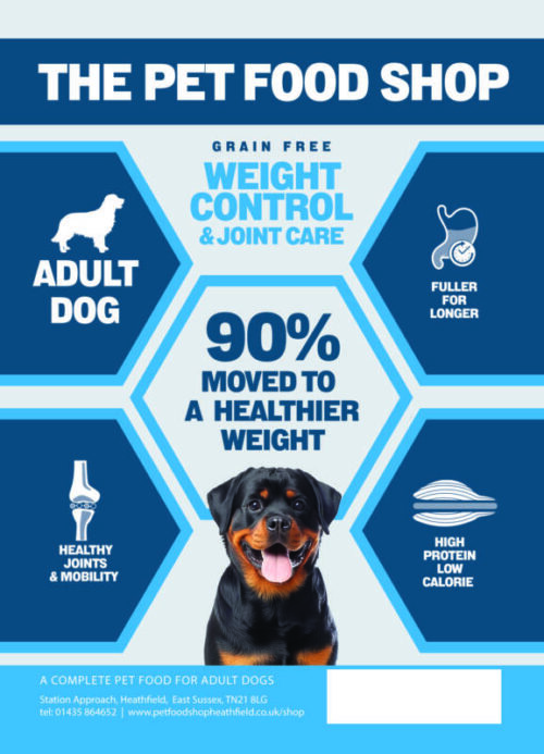 Grain Free Weight and Joint Adult Dog Peptide Range