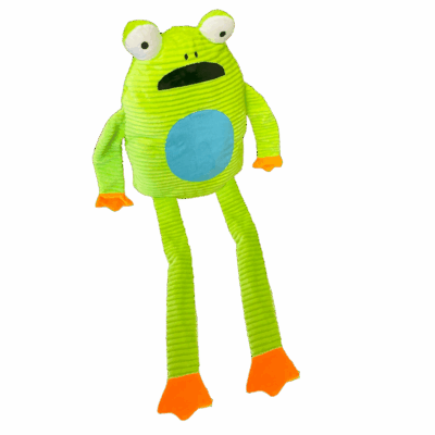 Happy Pet Freddie Frog Soft Dog Toy