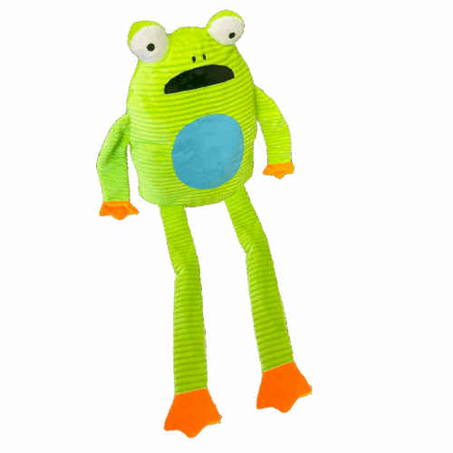Happy Pet Freddie Frog Soft Dog Toy