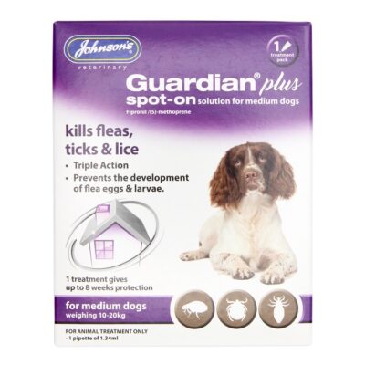 Johnsons Guardian Plus Spot On For Dogs