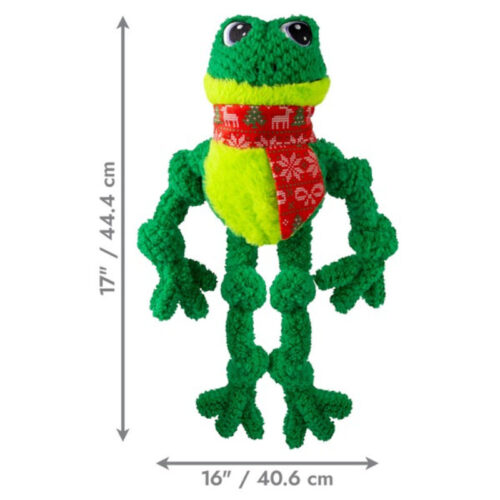 KONG Holiday Knots Frog XL - Image 2