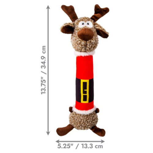 KONG Holiday Shakers Luvs Reindeer Medium - Image 2