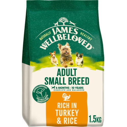 James Wellbeloved Adult Small Breed Dry Dog Food 1.5kg - Image 3