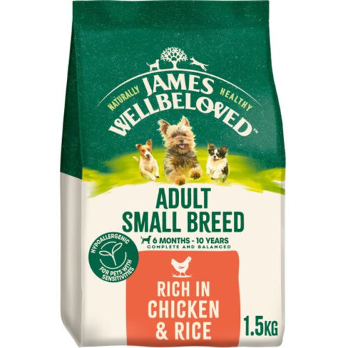 James Wellbeloved Adult Small Breed Dry Dog Food 1.5kg - Image 4
