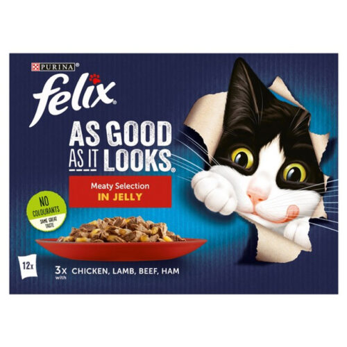 Felix As Good As It Looks 1+ In Jelly Wet Cat Food 12x85g - Image 4