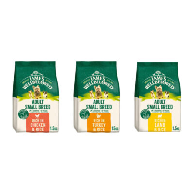 James Wellbeloved Adult Small Breed Dry Dog Food 1.5kg