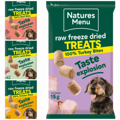 Natures Menu Freeze Dried Meat Bites 15g