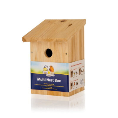Harrisons Wooden Nest Box Multi 25mm & 32mm Hole