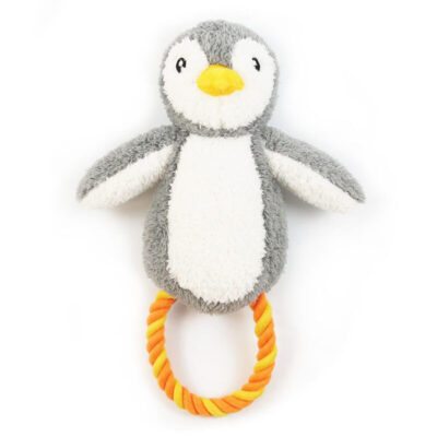 Happy Pet Pebble the Penguin Rope Dog Toy