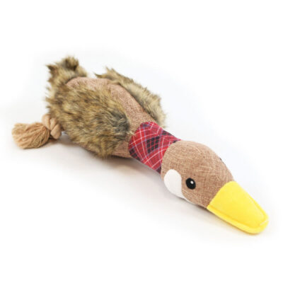 Happy Pet Festive Red Goose Dog Toy