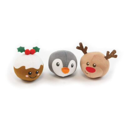 Happy Pet Festive Ping Pong Balls Cat Toy