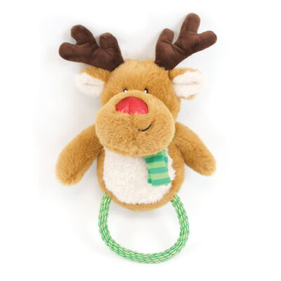 Happy Pet Ronnie Reindeer Rope Dog Toy