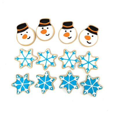 Happy Pet Snowy Days Festive Dog Biscuits 12pc