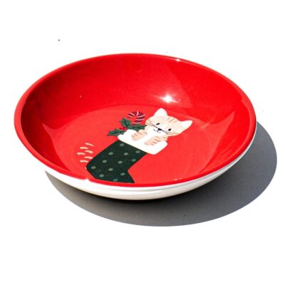 Tarhong Holiday Whimsy Pet Saucer