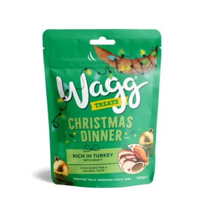 Wagg Christmas Dinner Dog Treats 100g
